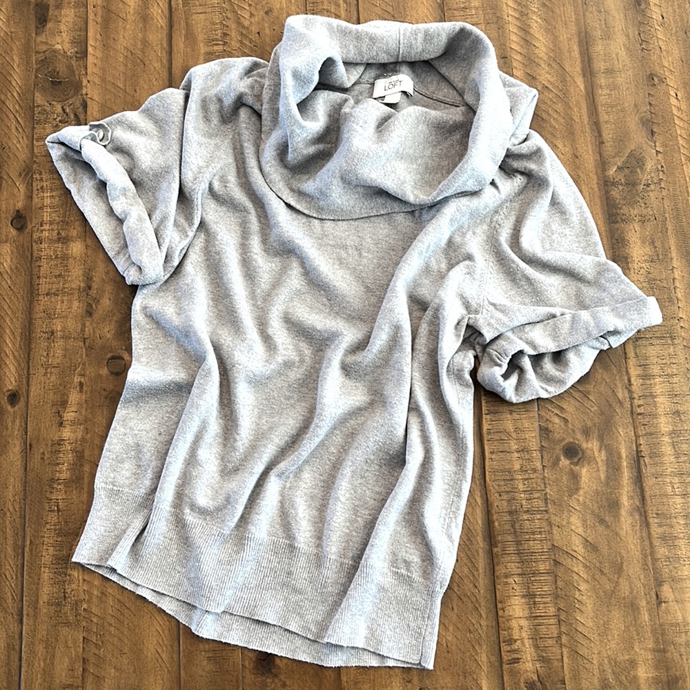 Ann Taylor LOFT cowl neck sweater